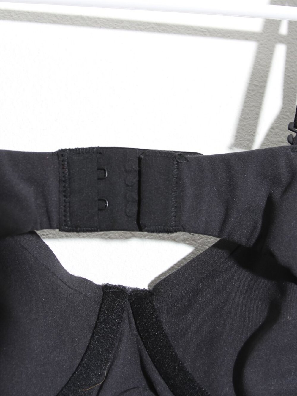 SKIMS Fits Everybody Unlined Underwire Bra Onyx Black Adjustable Size 34D - Picture 6 of 10